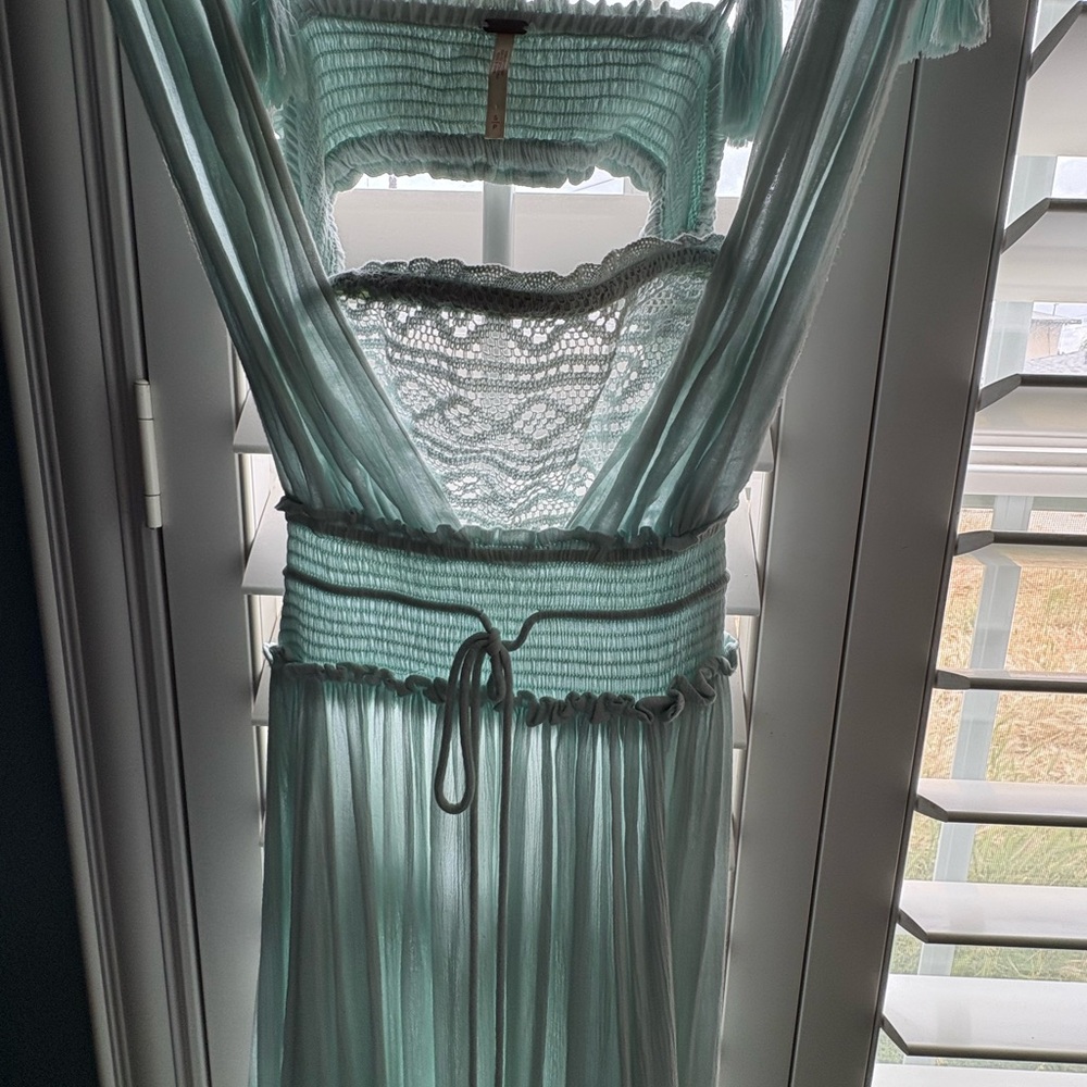 Free People Mint Maxi Dress